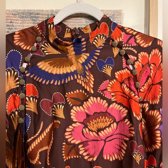 Farm Rio Bright Flora Mini Dress - Picture 4 of 11